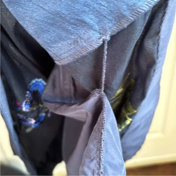 🌸 Eshakti Wayward Fancies Floral Embroidered Trapeze Dress 14 XL GORGEOUS HTF - Picture 10 of 12